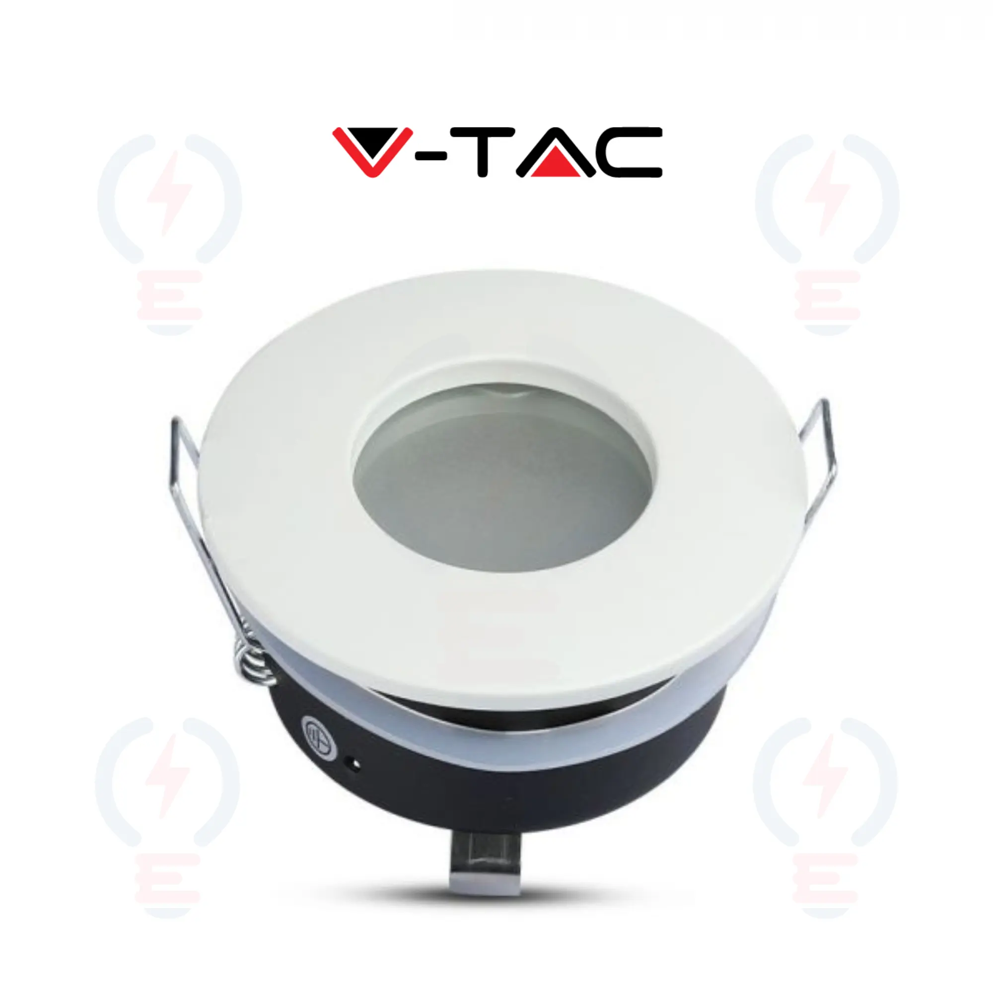 Support Spot Encastrable Rond Blanc V-TAC VT-787