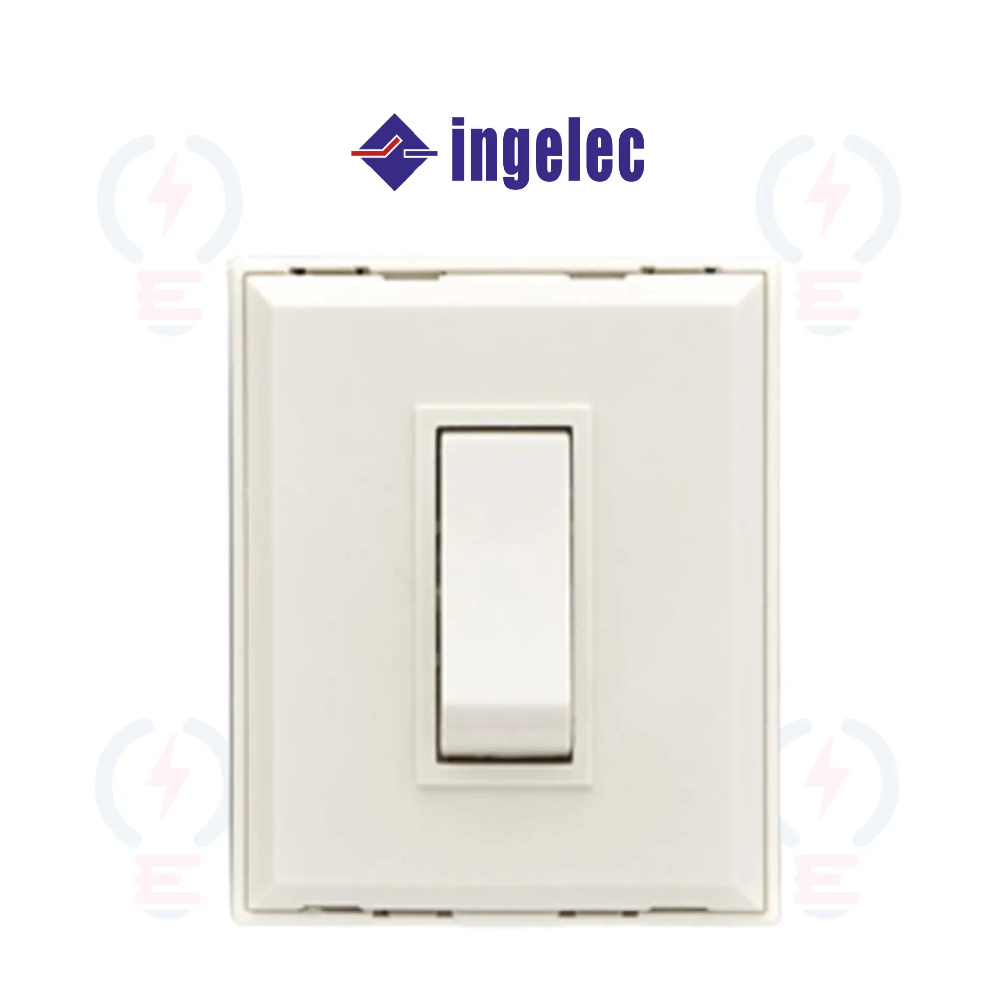 Gamme Interrupteurs et Poussoirs Ingelec Rif - Montage Apparent - Ivoire (Série 5081 / 5082)
